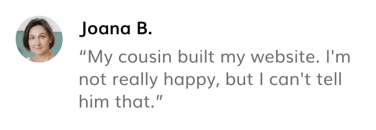 Testimonial from Joana B.