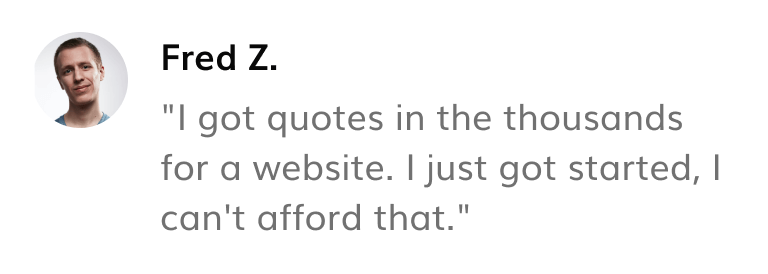 Testimonial from Fred Z.